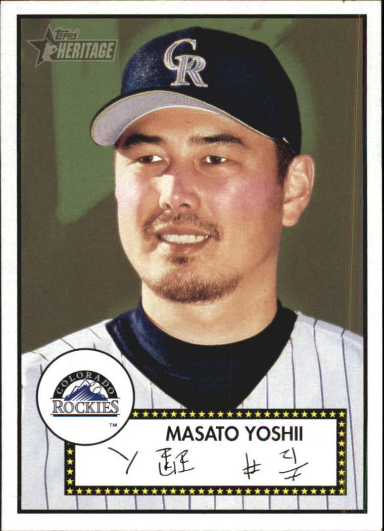2001 Topps Heritage #147 Masato Yoshii