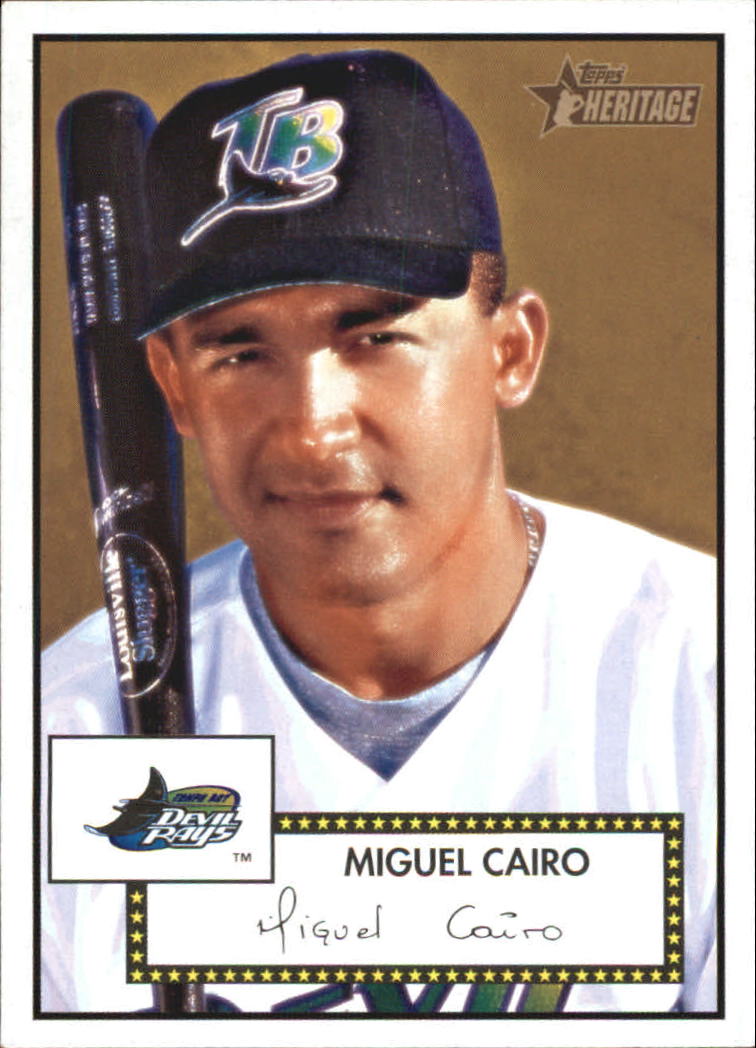 2001 Topps Heritage #161 Miguel Cairo