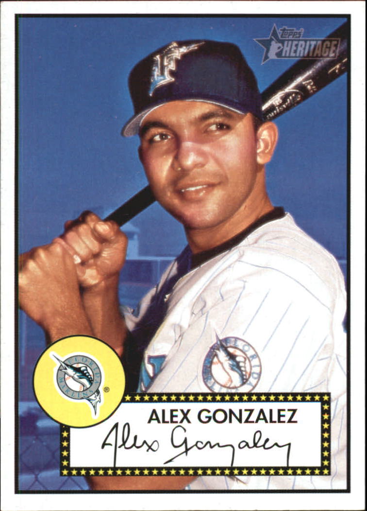 2001 Topps Heritage #164 Alex Gonzalez