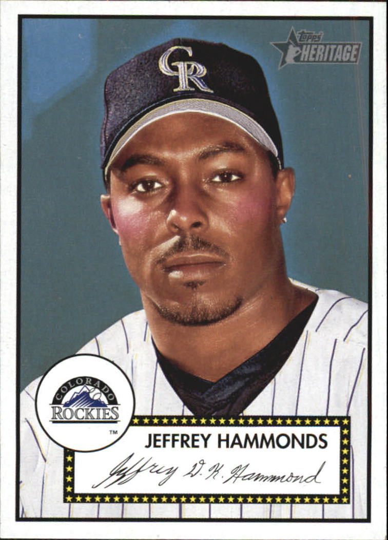 2001 Topps Heritage #186 Jeffrey Hammonds