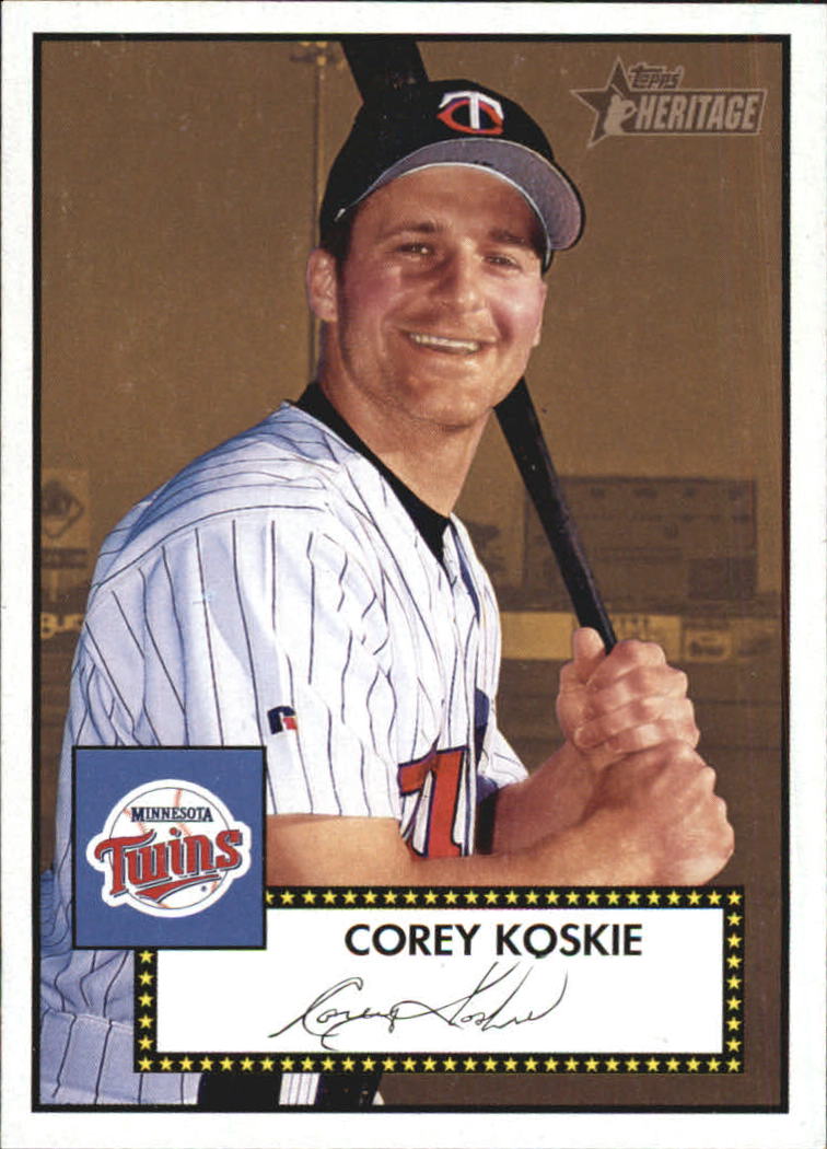 2001 Topps Heritage #187 Corey Koskie