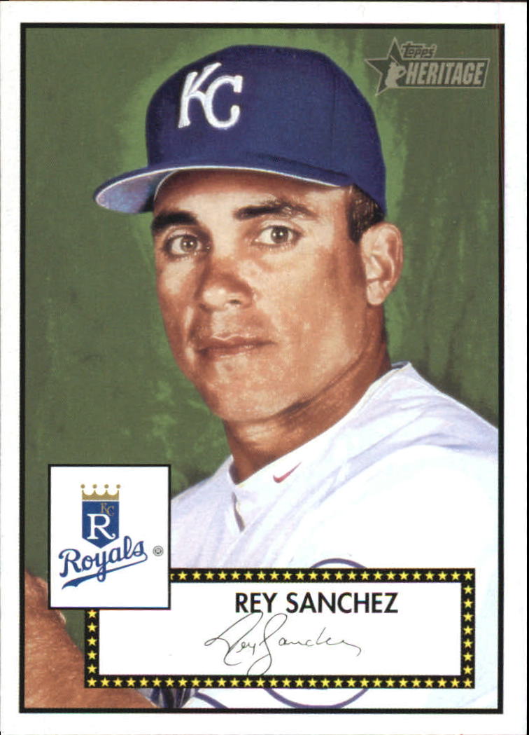 2001 Topps Heritage #189 Rey Sanchez