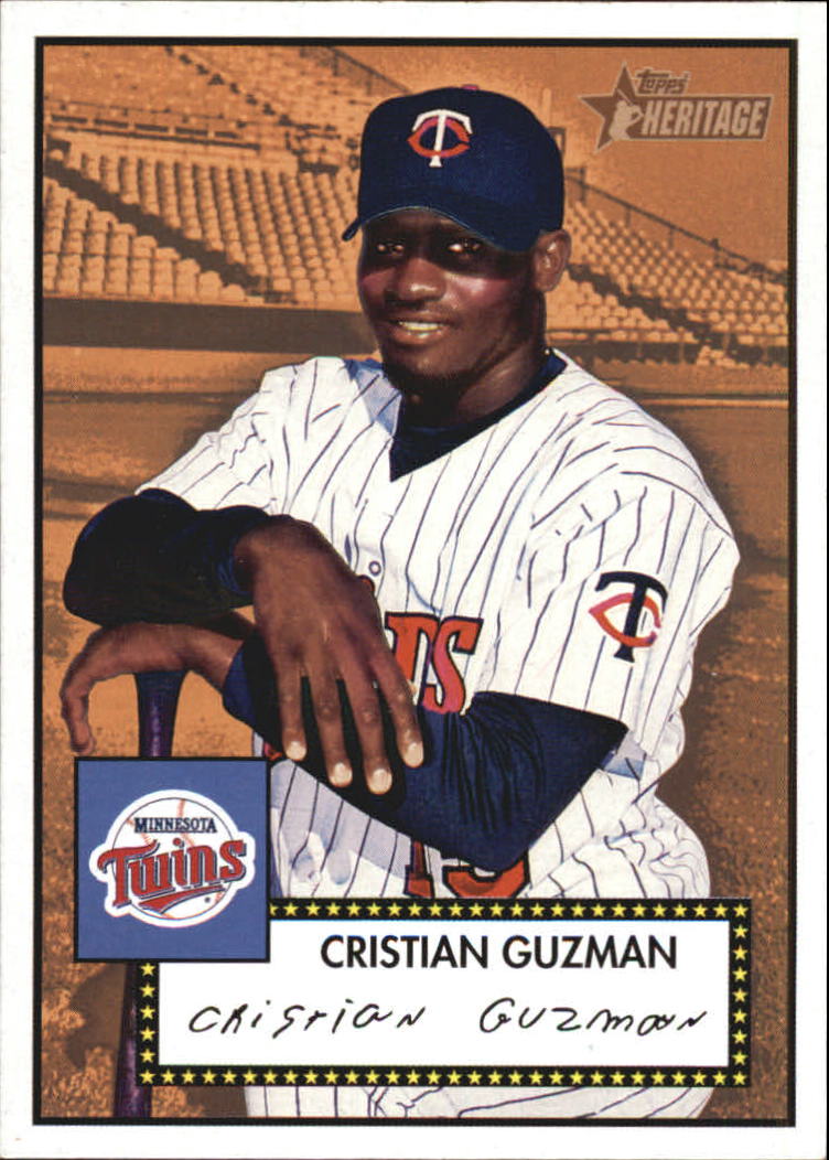 2001 Topps Heritage #208 Cristian Guzman