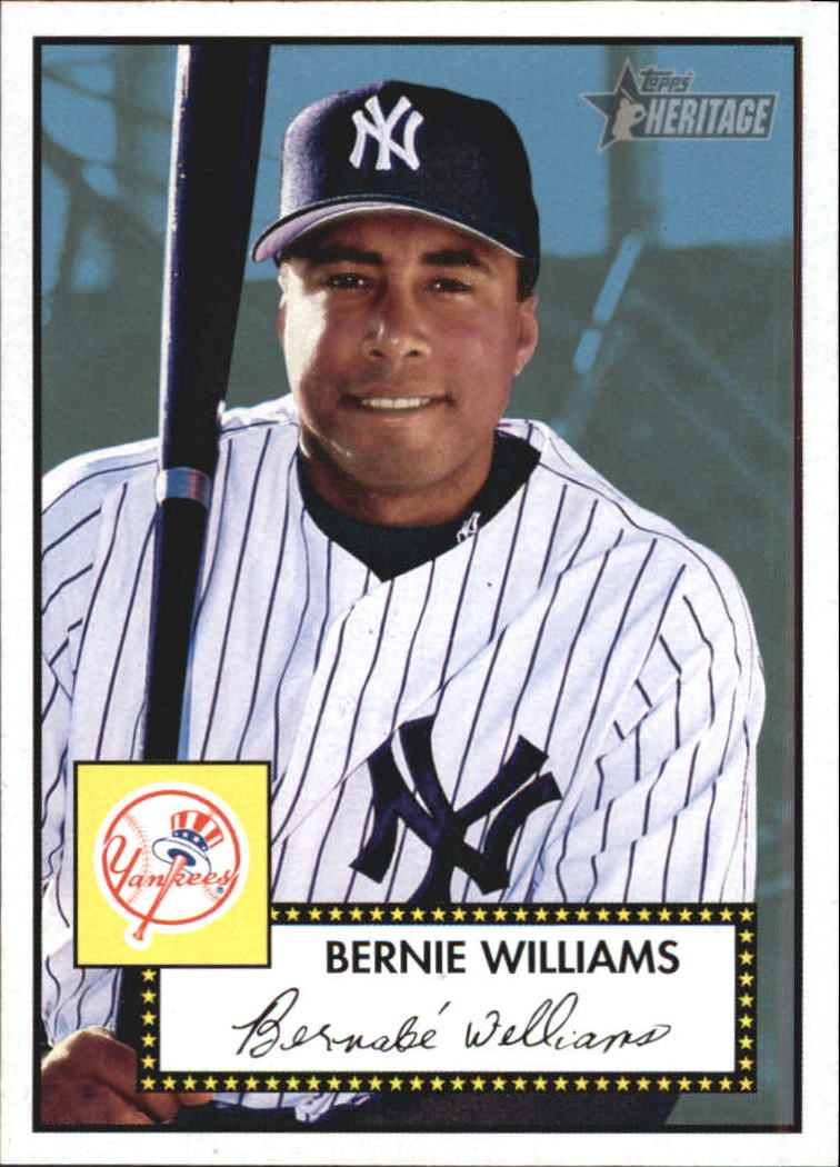 2001 Topps Heritage #216 Bernie Williams