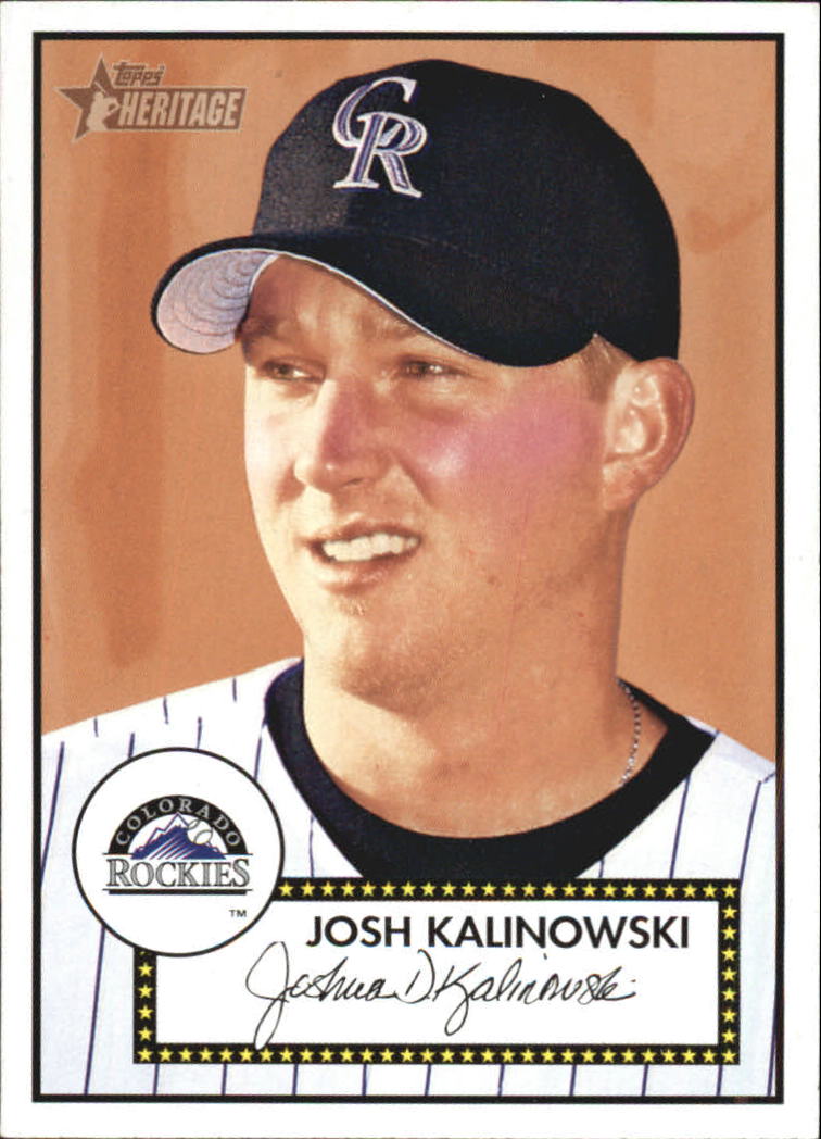 2001 Topps Heritage #221 Josh Kalinowski