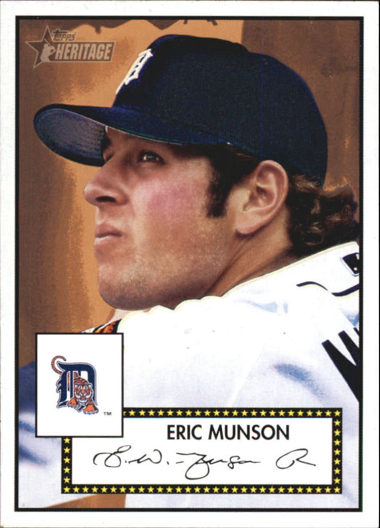 2001 Topps Heritage #231 Eric Munson