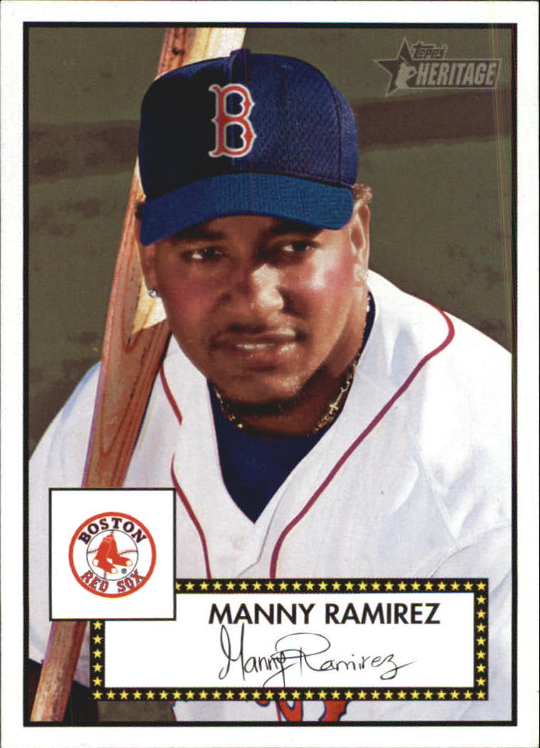 2001 Topps Heritage #243 Manny Ramirez Sox