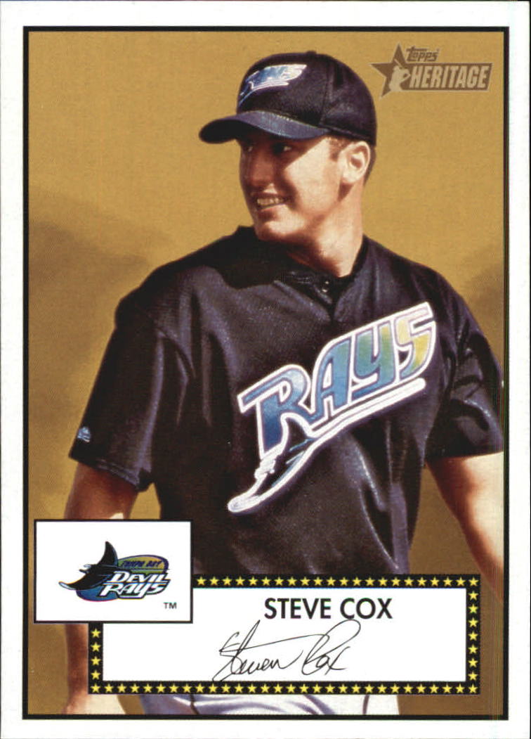 2001 Topps Heritage #256 Steve Cox