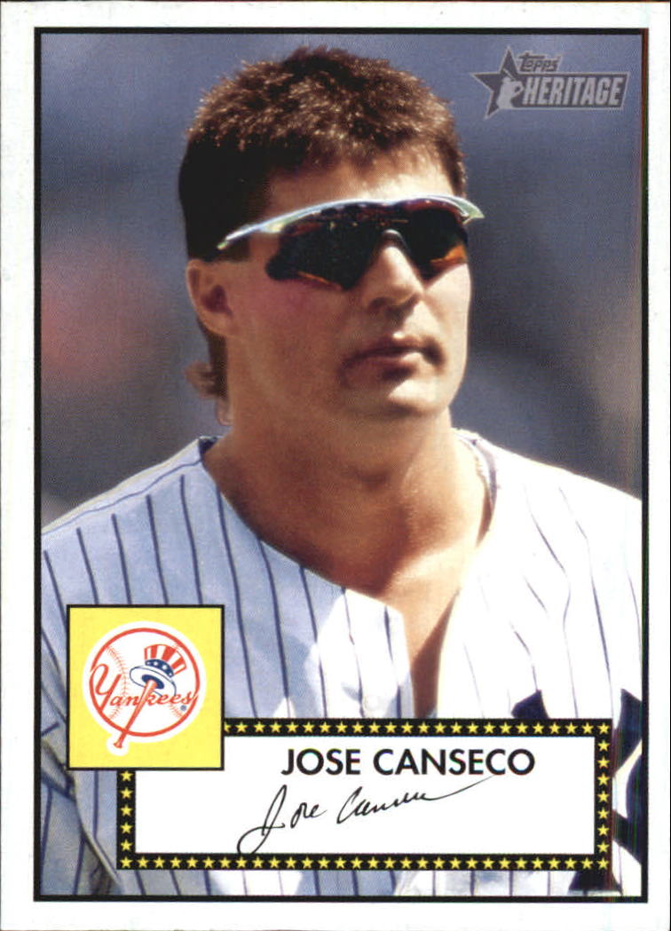 2001 Topps Heritage #258 Jose Canseco - NM-MT
