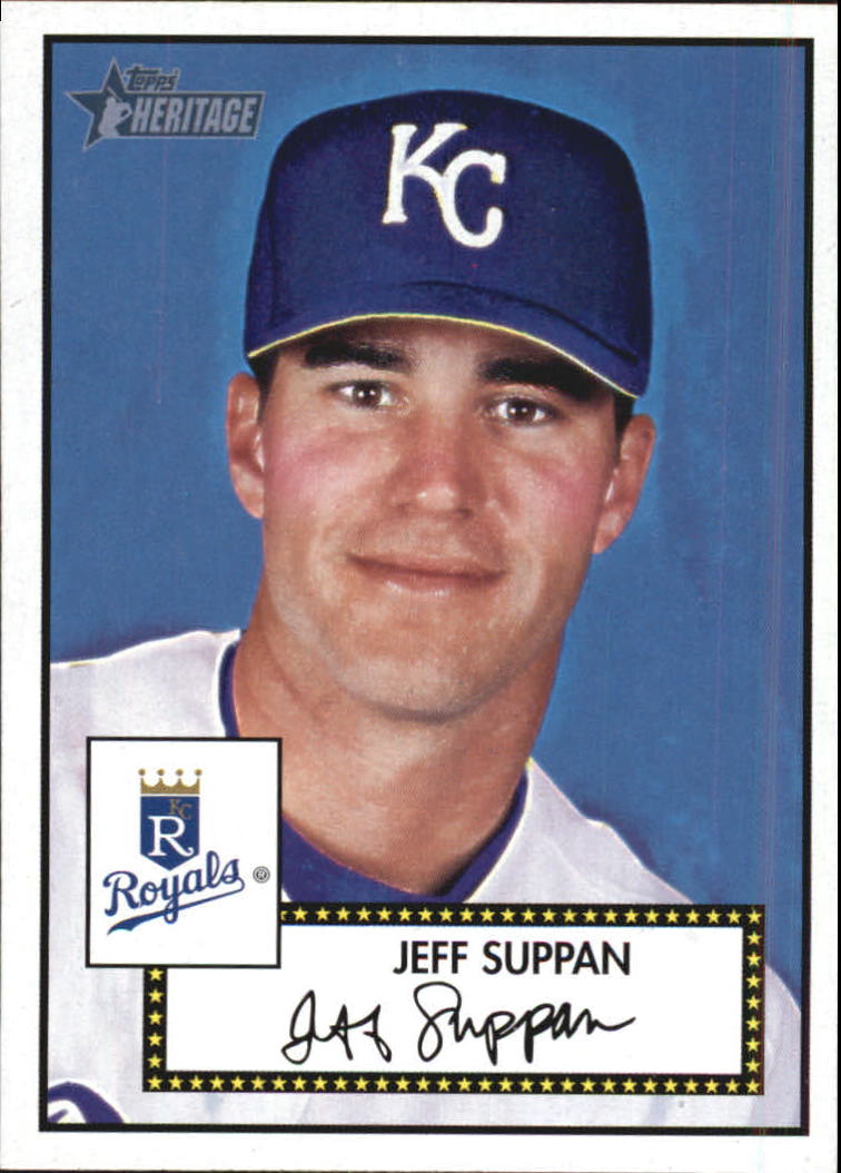 2001 Topps Heritage #284 Jeff Suppan