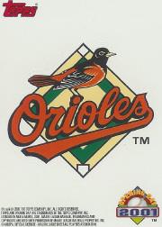 2001 Topps Opening Day Baseball Stickers Insert Singles - You Choose - Picture 3 of 16
