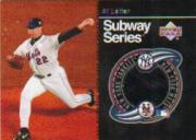 2001 Upper Deck Subway Series Game Jerseys #SSAL Al Leiter