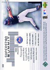 2001 Upper Deck Superstar Summit #SS8 Mike Piazza back image