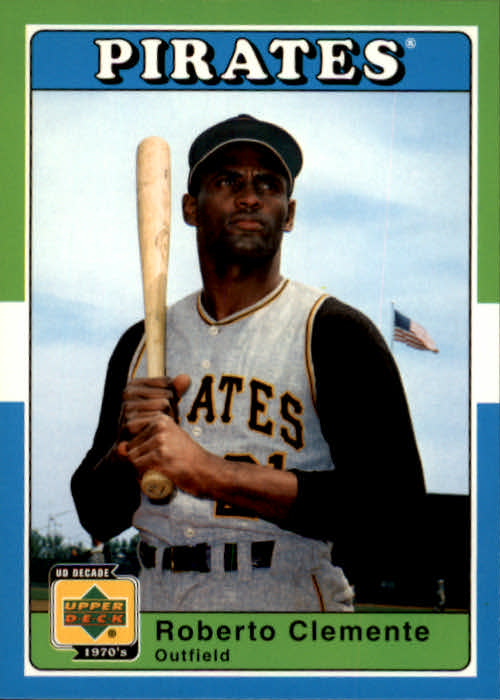 1987 Donruss Roberto Clemente Baseball Card 612