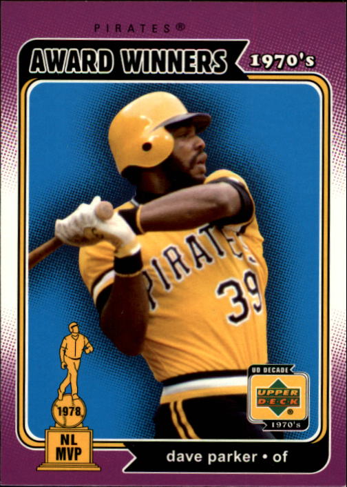 Dave Parker: 1978 NL MVP  Dave parker, Pittsburgh pirates