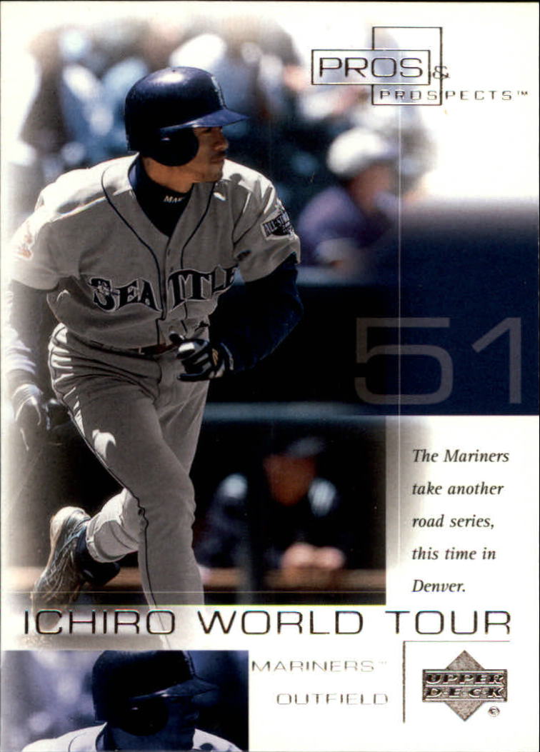 2001 Upper Deck Pros and Prospects Ichiro World Tour #WT12 Ichiro Coors Field