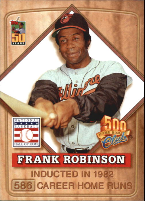 2001 Post 500 Club #5 Frank Robinson