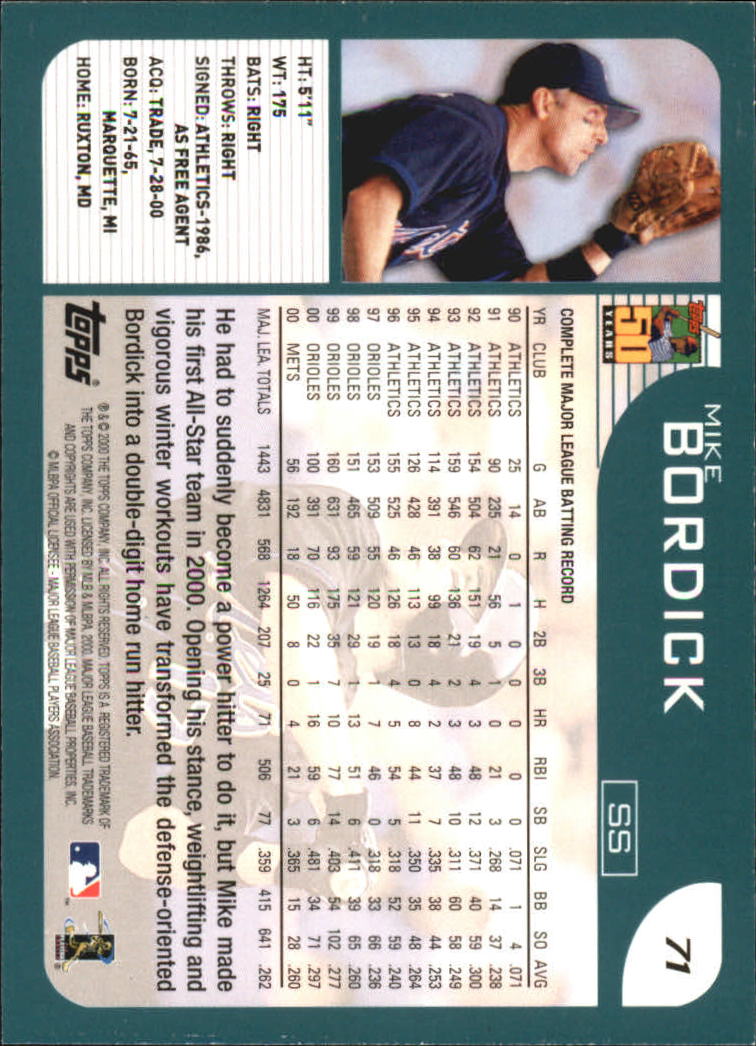A2486- 2001 Topps Baseball Karte #S 1-251 + Rookies -du Pick- 15 + Gratis US - Bild 125 von 449