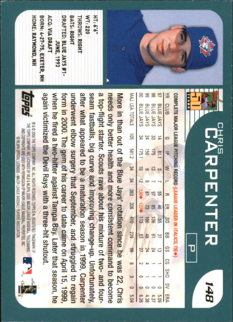 A2486- 2001 Topps Baseball Karte #S 1-251 + Rookies -du Pick- 15 + Gratis US - Bild 259 von 449