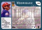 2001 Topps #150 Ivan Rodriguez back image