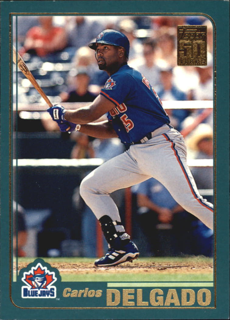 2001 Topps #160 Carlos Delgado