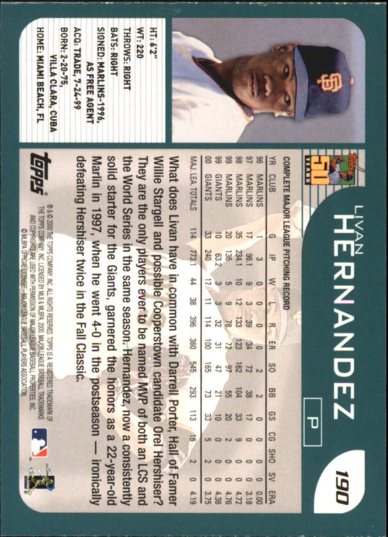 A2486- 2001 Topps Baseball Karte #S 1-251 + Rookies -du Pick- 15 + Gratis US - Bild 335 von 449