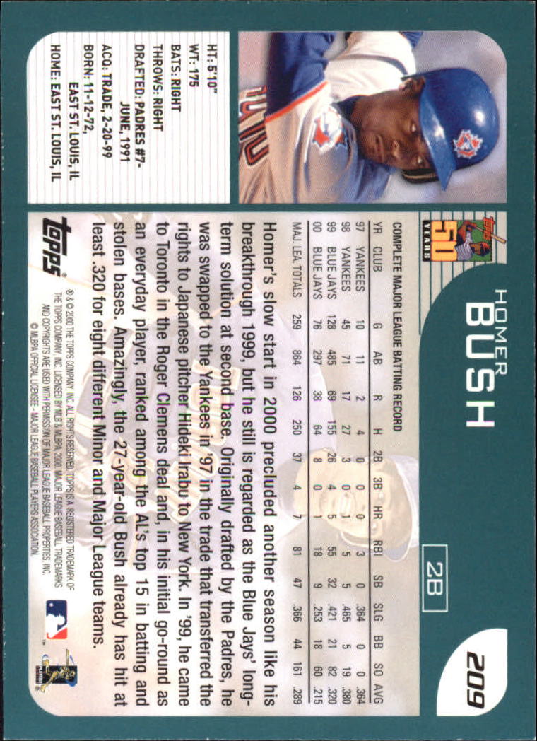 A2486- 2001 Topps Baseball Karte #S 1-251 + Rookies -du Pick- 15 + Gratis US - Bild 369 von 449