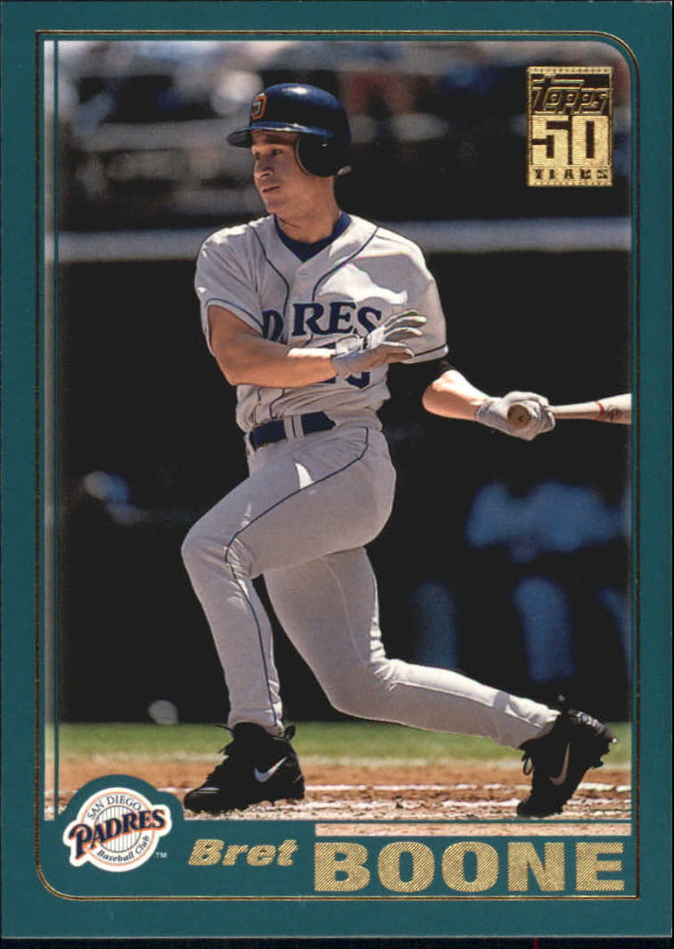 Bret Boone Signed 1991 Bowman Rookie Card