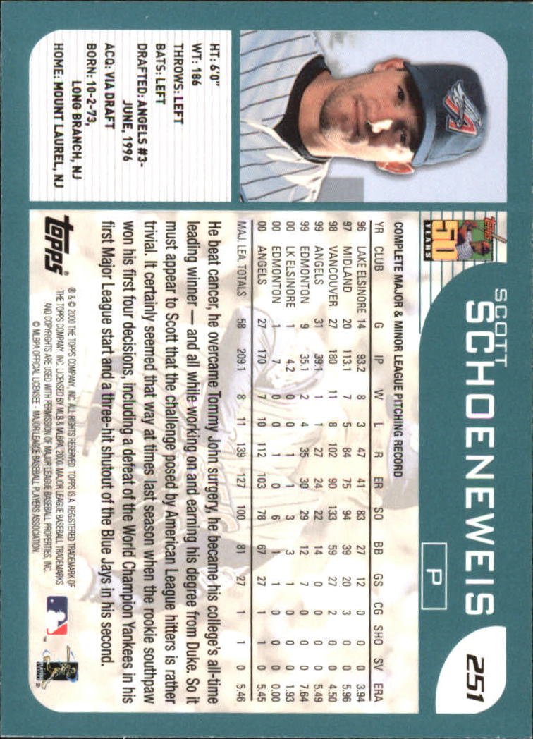 A2486- 2001 Topps Baseball Karte #S 1-251 + Rookies -du Pick- 15 + Gratis US - Bild 449 von 449