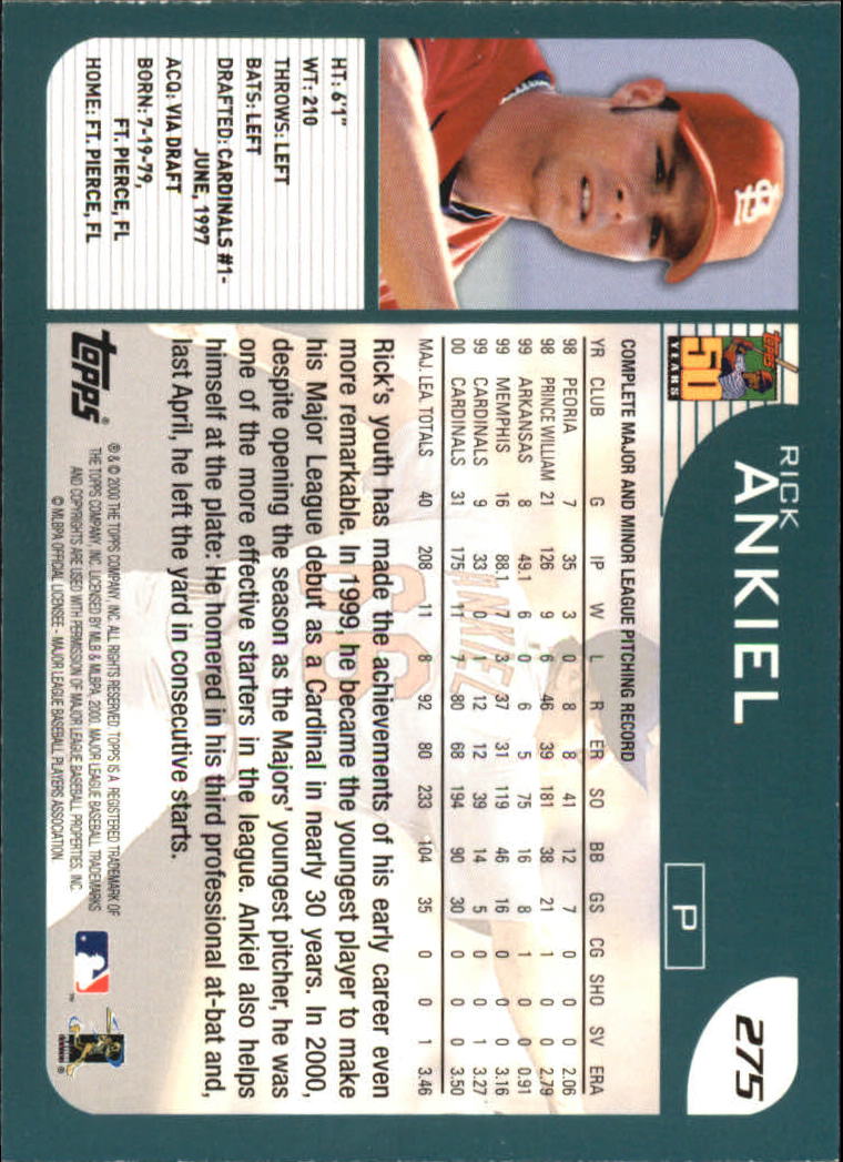 A2486- 2001 Topps Baseball Cards 252-501 +Rookies -You Pick- 15+ FREE US SHIP - Picture 45 of 353