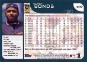 2001 Topps #497 Barry Bonds NM-MT San Francisco Giants Baseball San  Francisco Giants