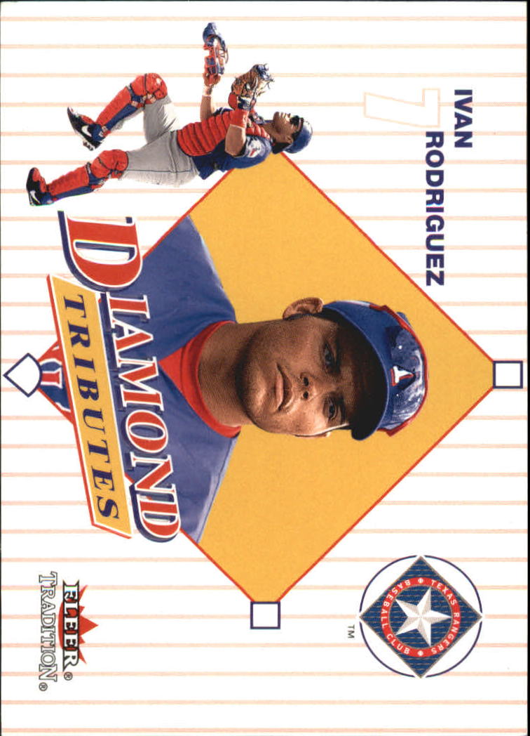 2001 Fleer Tradition Baseball "Diamond Tributes" Insert Cards - Picture 8 of 37