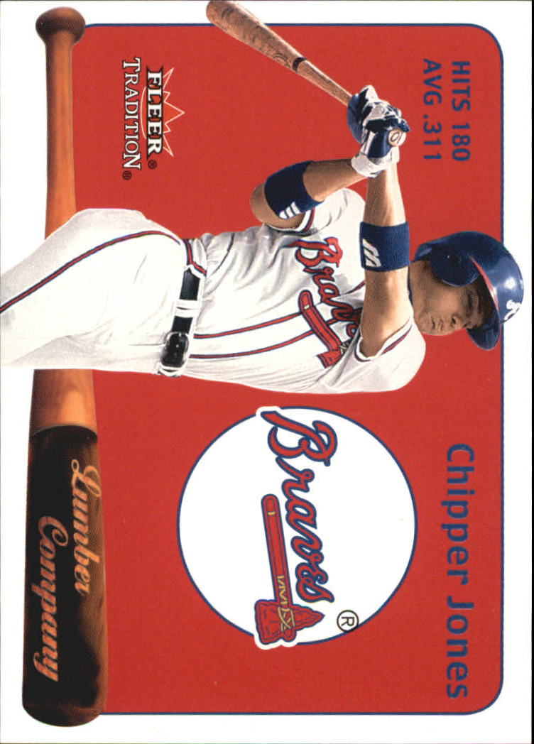 2001 Fleer Tradition Baseball "Lumber Company" Insert Cards - Picture 18 of 25