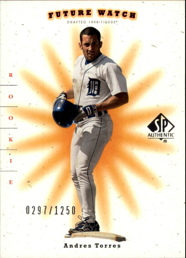 2001 SP Authentic #111 Andres Torres FW RC