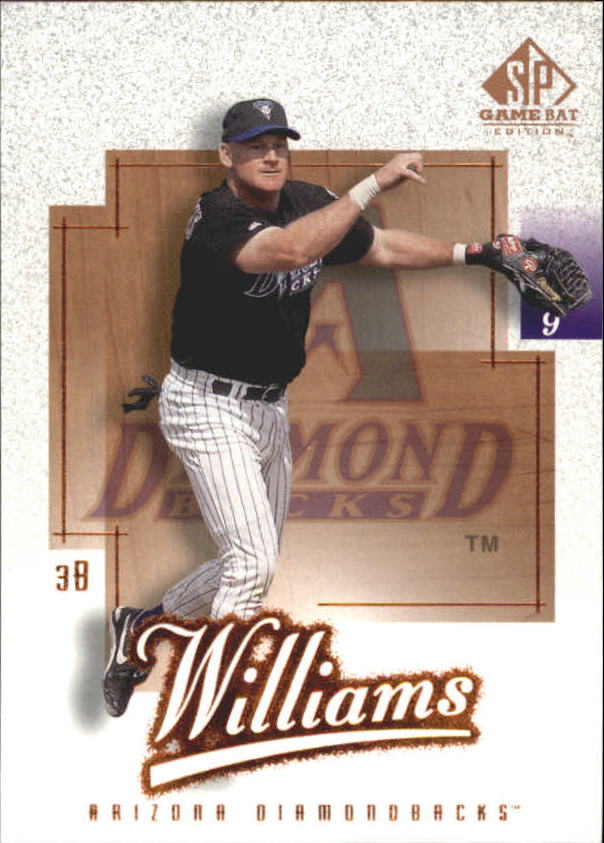 2001 SP Game Bat Edition #61 Matt Williams