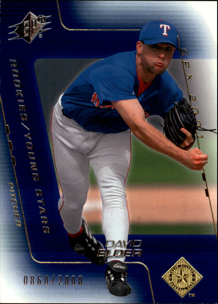 2001 SPx #110 David Elder YS RC