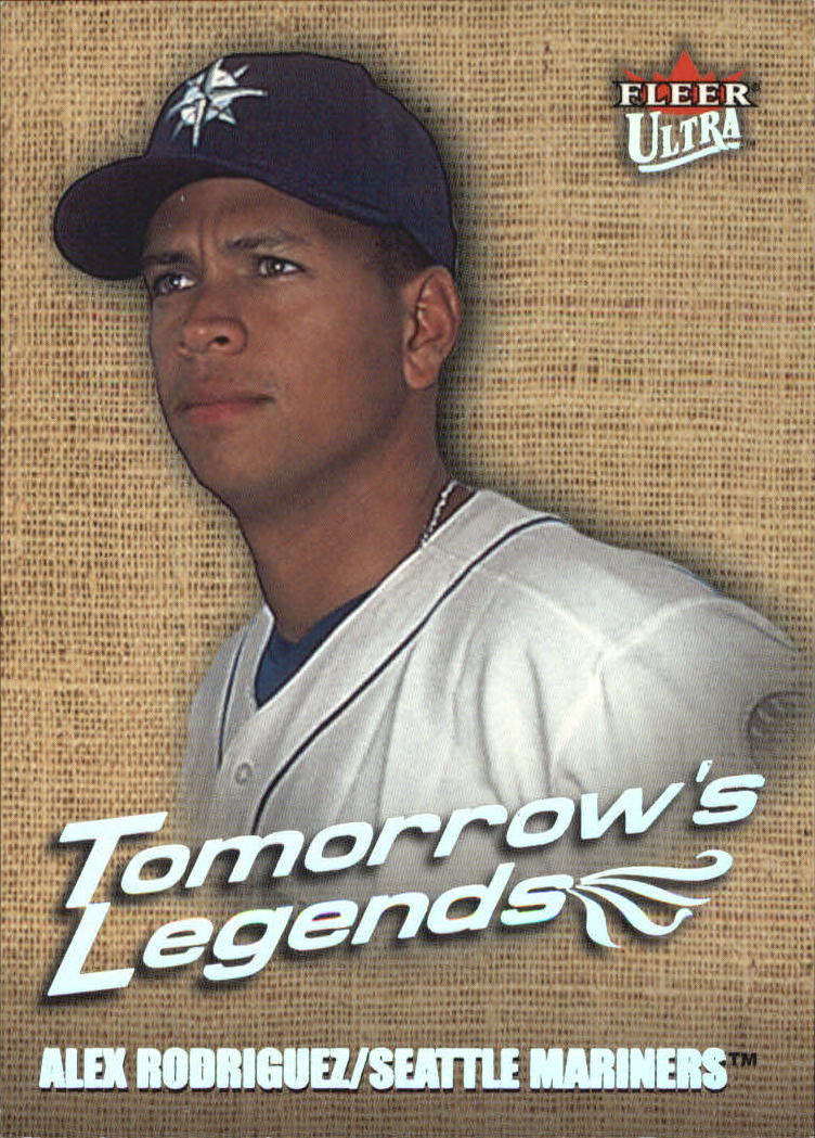 2001 Ultra Tomorrow's Legends #13 Alex Rodriguez