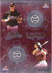 2002 Absolute Memorabilia Team Tandems BASEBALL You Pick - Picture 10 of 25