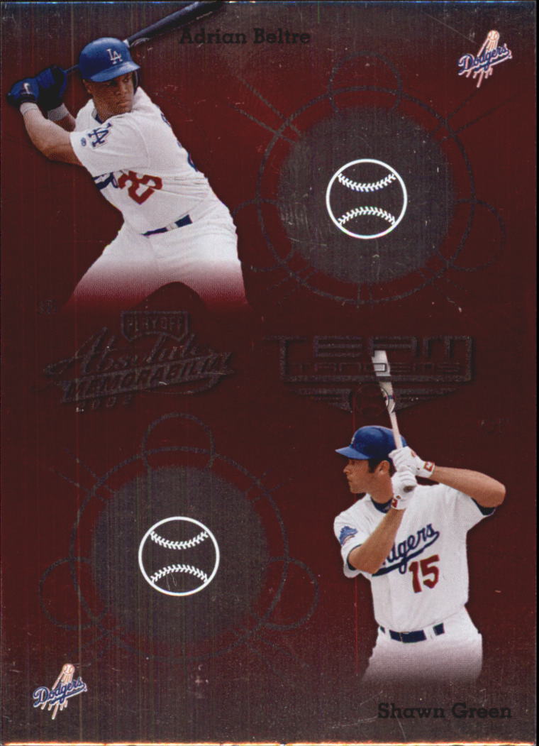 2002 Absolute Memorabilia Team Tandems BASEBALL You Pick - Picture 11 of 25