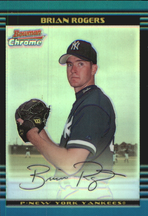 2002 Bowman Chrome Refractors #214 Brian Rogers