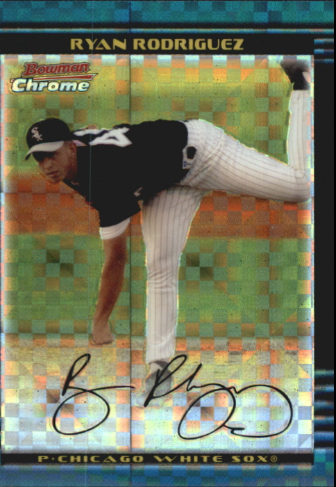 2002 Bowman Chrome Draft X-Fractors #95 Ryan Rodriguez
