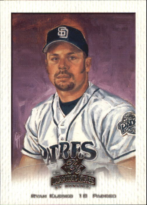 2002 Diamond Kings #25 Ryan Klesko - NM-MT