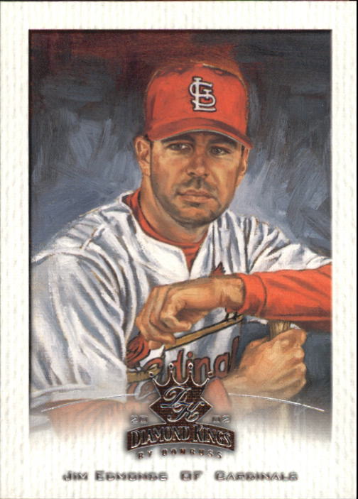 2002 Diamond Kings #88 Jim Edmonds