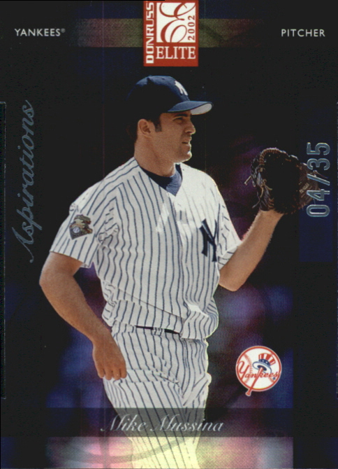 Carte Parallele Donruss Elite Baseball 2002 "Aspirazioni - Campioni - Stato" - Foto 4 di 13