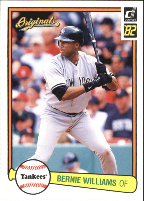 2002 Donruss Originals #58 Bernie Williams 82