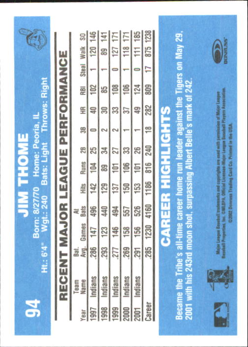 B3032- 2002 Donruss Originals Baseball Cards 1-250 -You Pick- 15+ FREE US SHIP - Picture 185 of 491