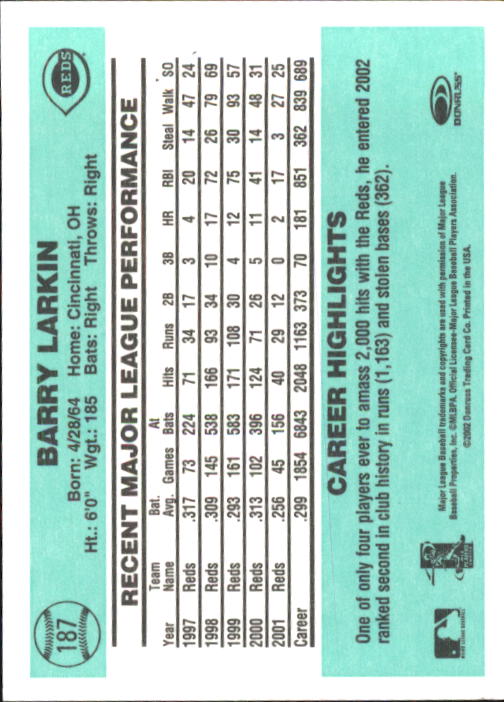 B3032- 2002 Donruss Originals Baseball Cards 1-250 -You Pick- 15+ FREE US SHIP - Picture 367 of 491