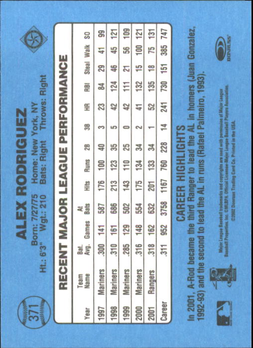 B3032- 2002 Donruss Original Baseball #S 251-417 -du Pick- 15 + Gratis US Schiff - Bild 233 von 299