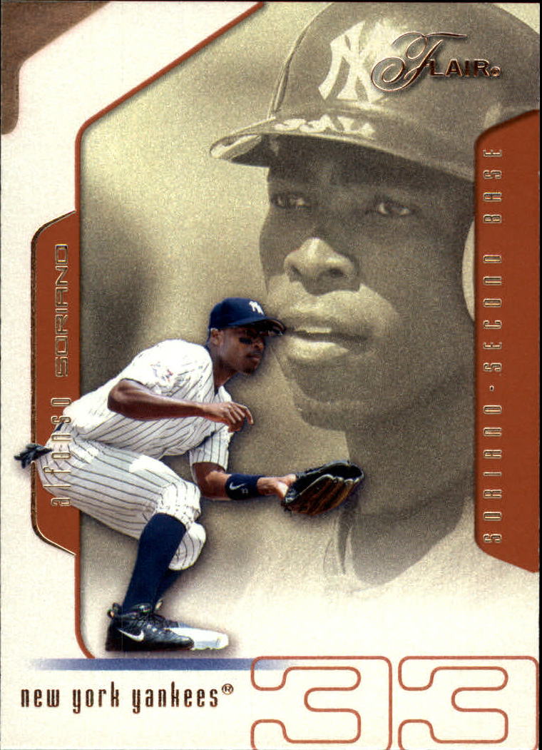 2002 Flair #30 Alfonso Soriano