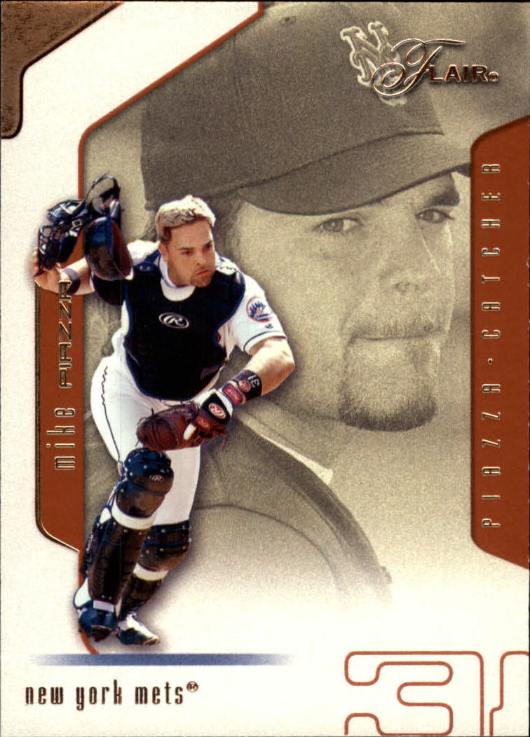 2002 Flair #31 Mike Piazza